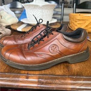 Ecco Men's Brown Leather Oxfords